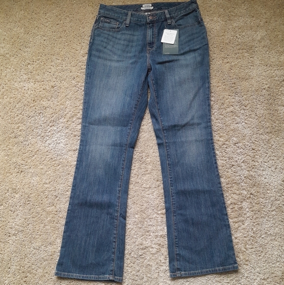 L.L. Bean Jeans Llbean Bootcut Jeans Blue Favorite Fit Womens 8